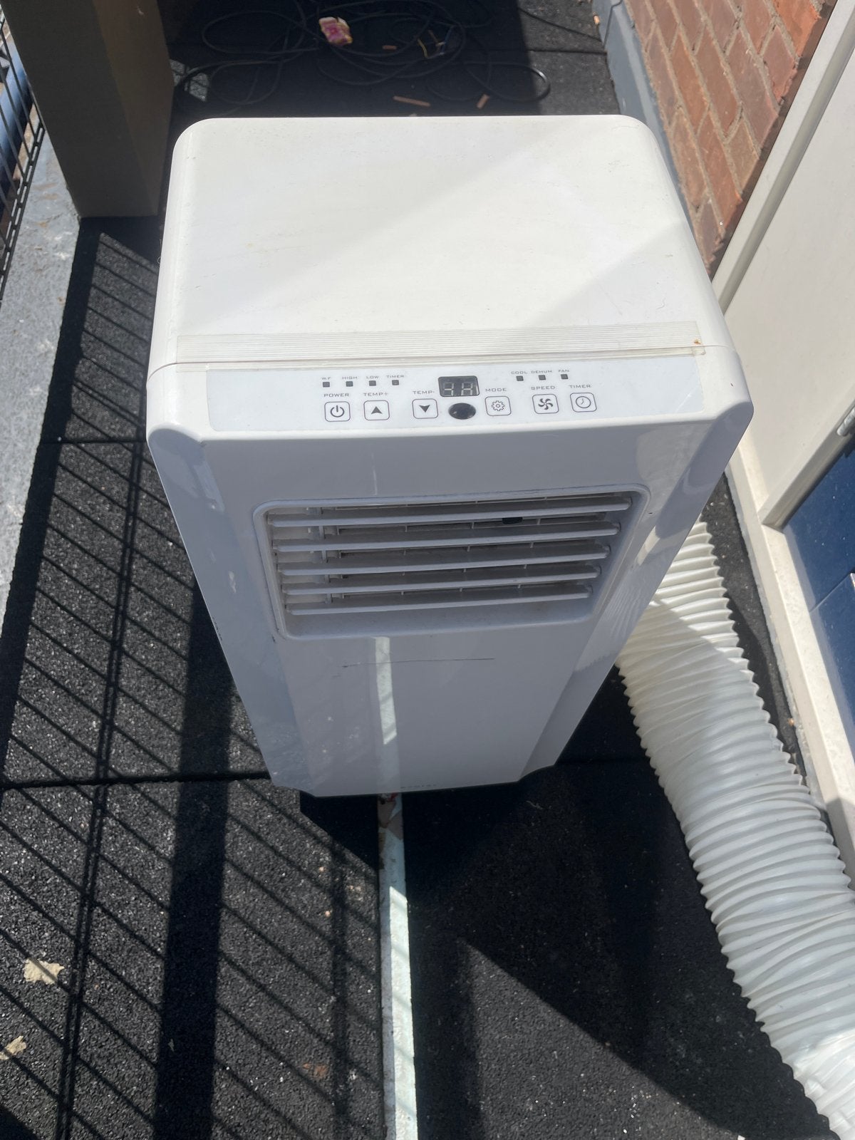 Mobiele airco, Witgoed en Apparatuur, Ophalen, Gebruikt, Minder dan 60 m³, Timer