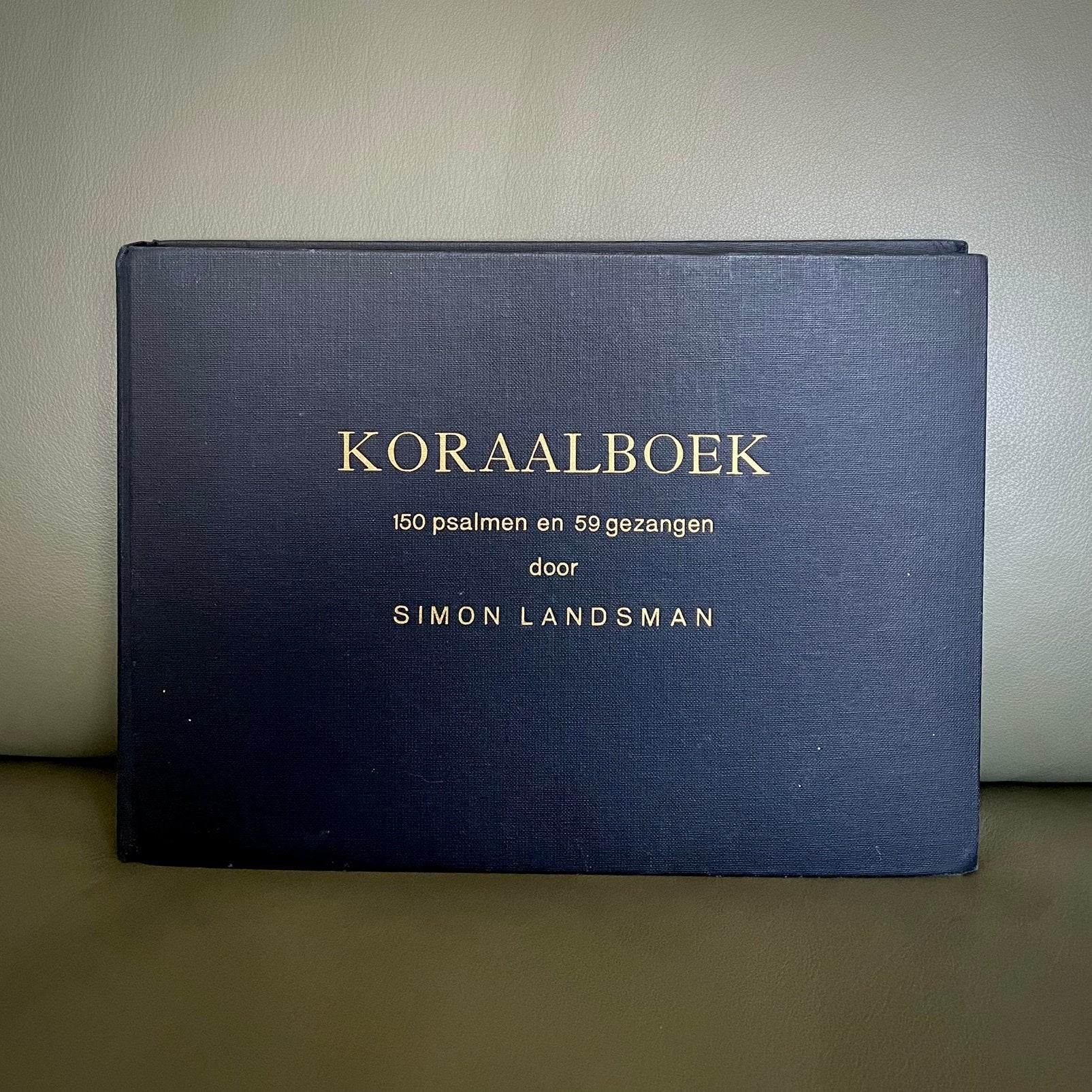 Simon Landsman: Koraalboek 150 psalmen en 59 gezangen, orgel, Overige soorten, Zo goed als nieuw, Religie en Gospel, Ophalen