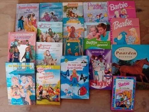 18 kinder boeken barbie jackie Romano en ragebol floortje, Ophalen of Verzenden, Gelezen