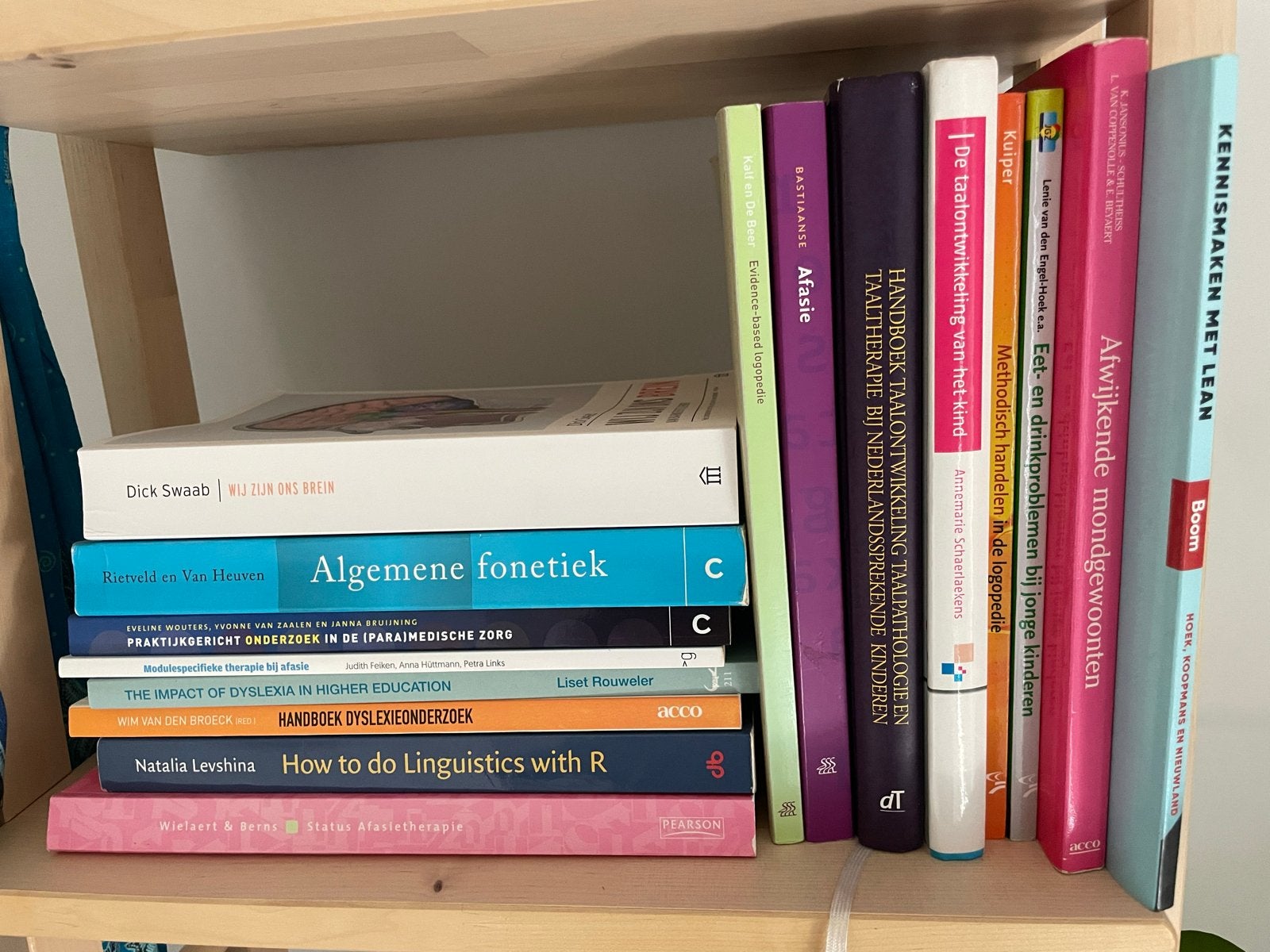 Studieboeken opleiding logopedie, Boeken, Ophalen of Verzenden, Gamma, Gelezen, HBO