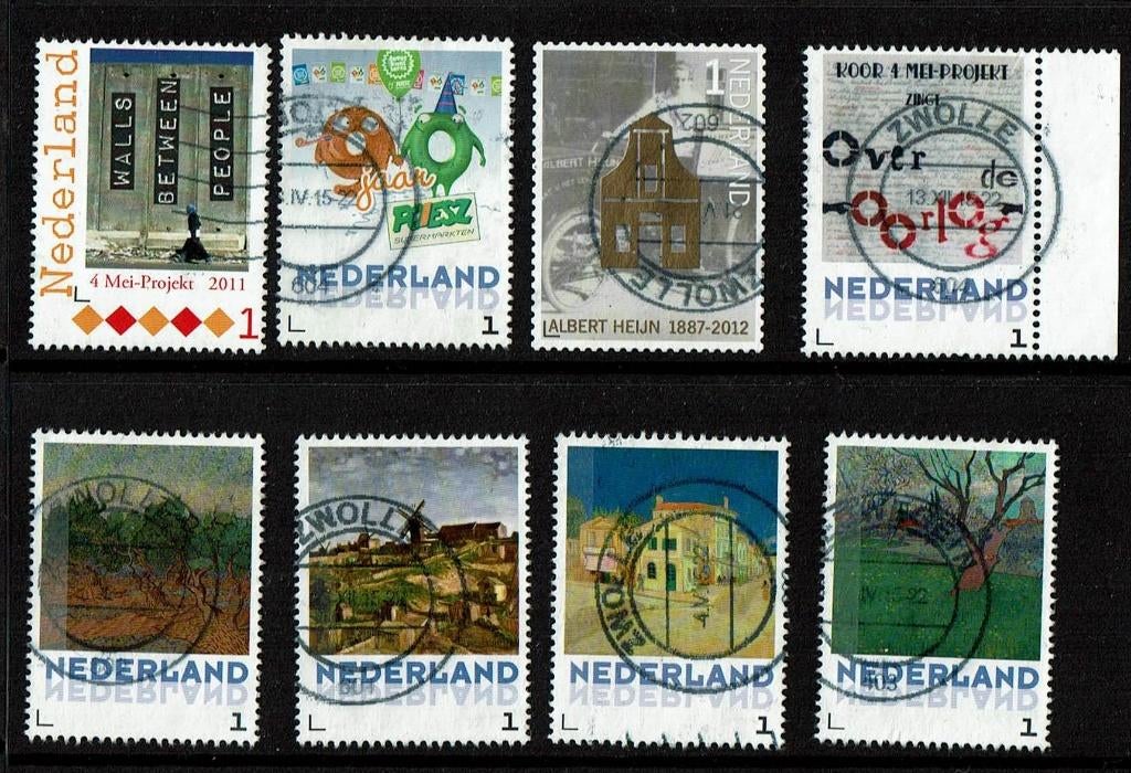 Nederland kavel 84 gestempeld, Verzenden, Na 1940, Gestempeld