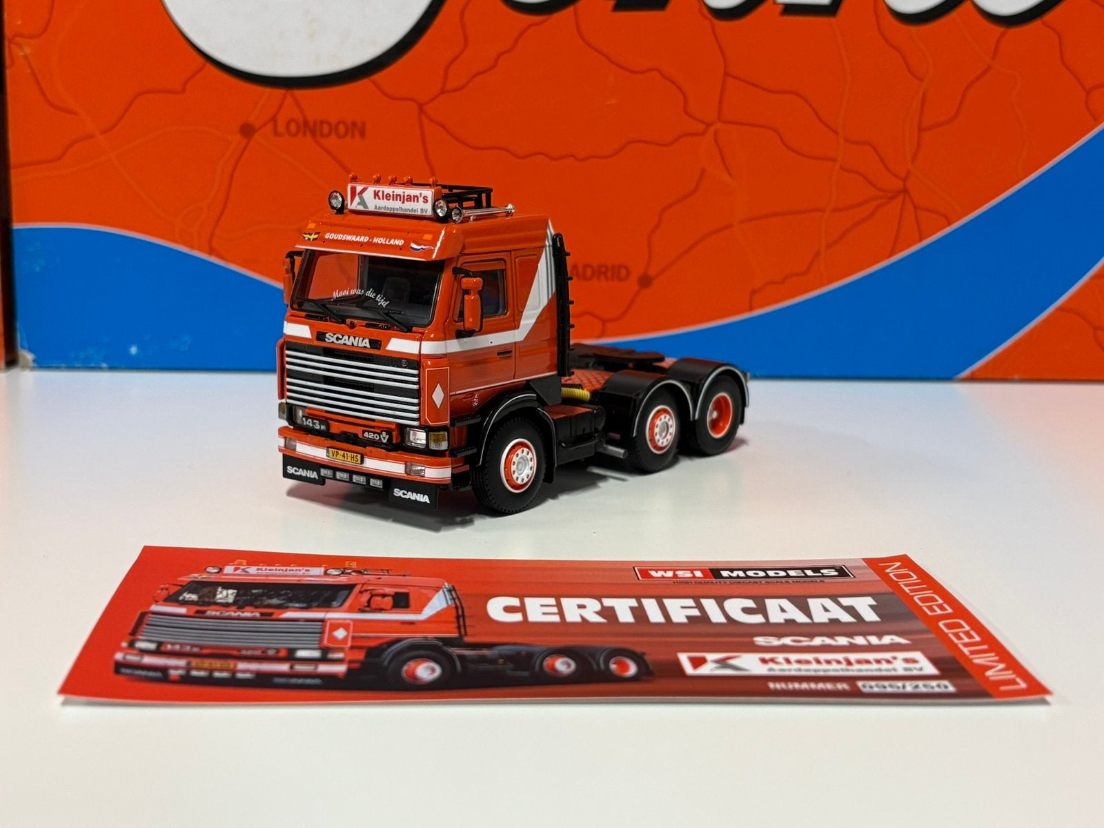 Wsi Kleinjan, Ophalen of Verzenden, Zo goed als nieuw, Bus of Vrachtwagen, Wsi