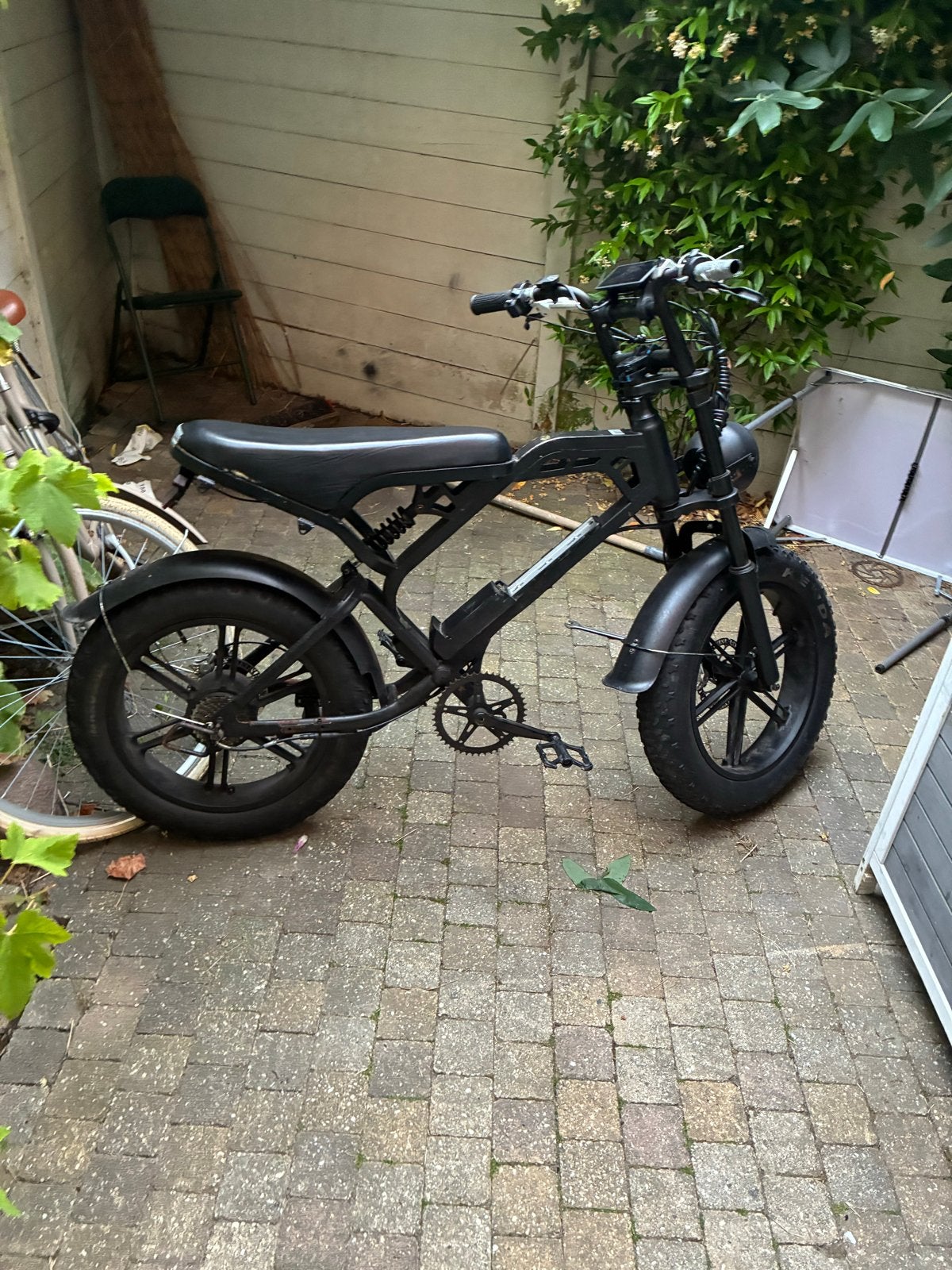 Qmwheel v20 E-bike met gashendel, acculader en accu, 59 cm of meer, Ophalen, Gebruikt, Overige merken