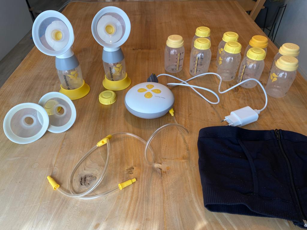 Medela Swing maxi dubbele kolf elektrisch, Ophalen, Zo goed als nieuw, Borstkolf