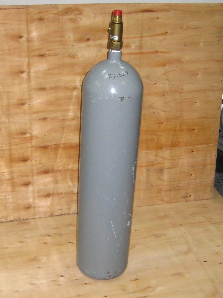 luchtfles 15 liter  200  bar, Sport en Fitness, Ophalen, Zo goed als nieuw
