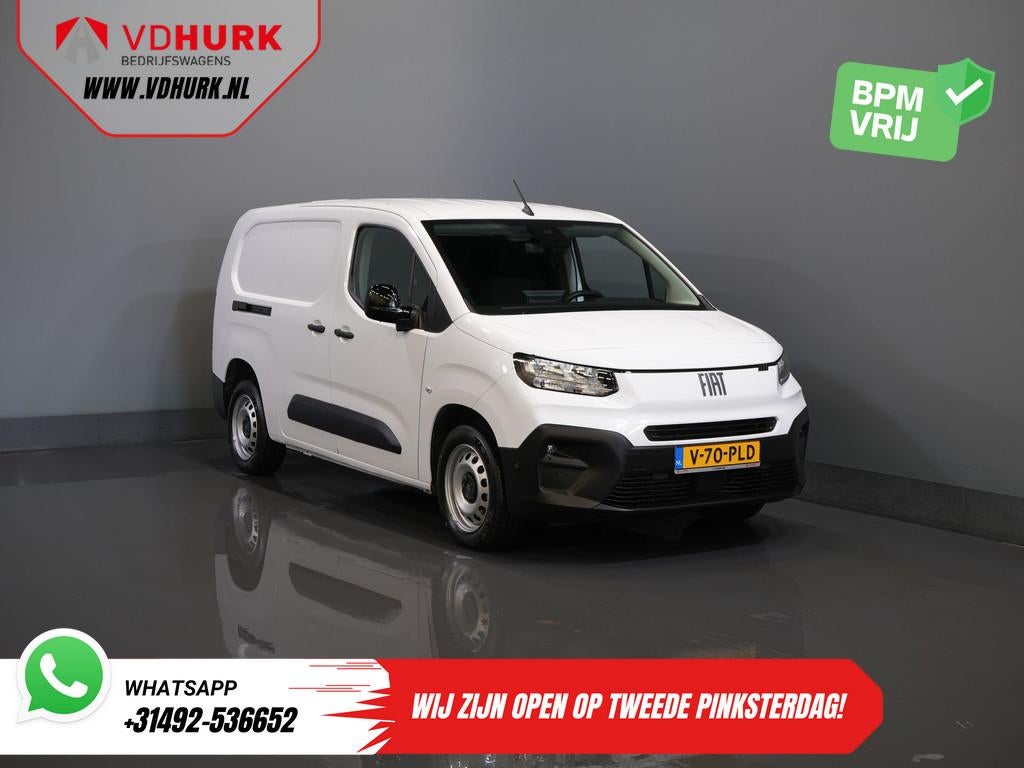 Fiat Doblò 1.2 110 pk L2 BENZINE 3pers/ Virtual Cockpit/ Ca, Voorwielaandrijving, Stof, Gebruikt, 1199 cc