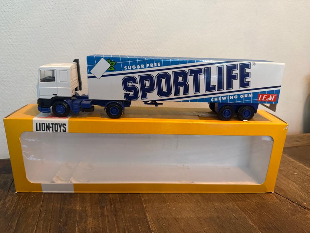 Lion Toys Sportlife Chewing Gum Vrachtwagen, Ophalen of Verzenden, Zo goed als nieuw, Bus of Vrachtwagen, Lion Toys
