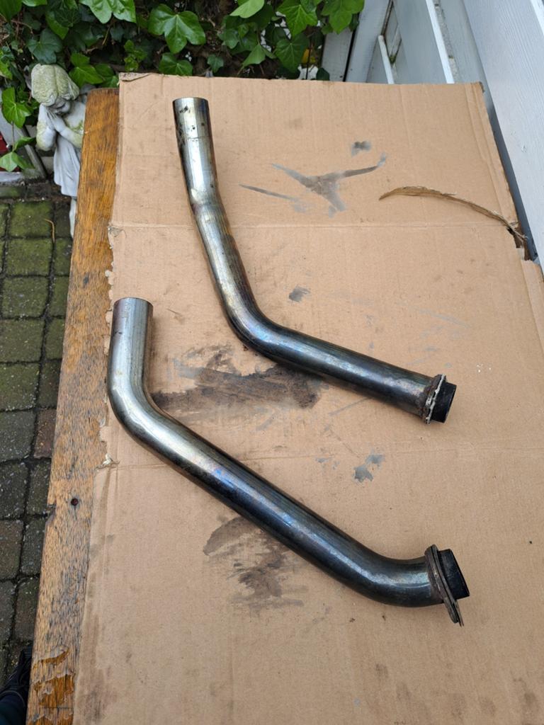 shovelhead uitlaten. 2 in 2 en 2 in 1., Motoren, Ophalen of Verzenden, Gebruikt