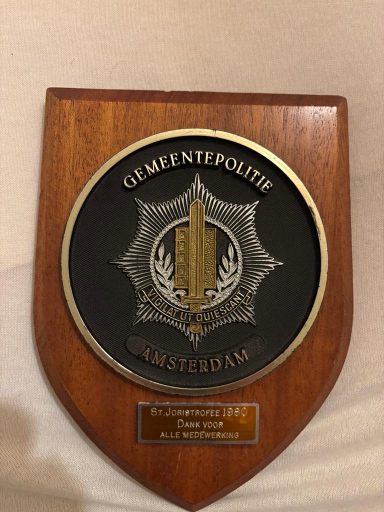 Gemeentepolitie Amsterdam schildje, Verzenden
