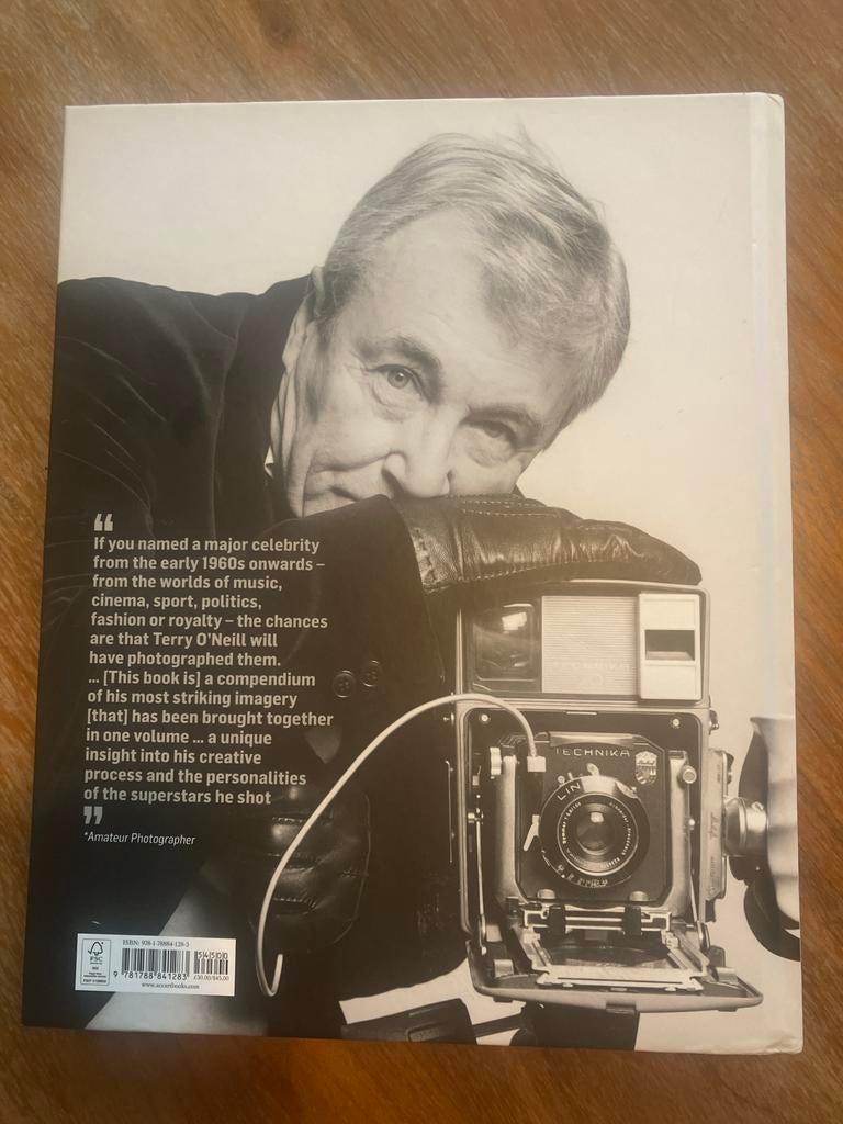 Terry O'Neill: Boek over fotografie, Ophalen of Verzenden, Zo goed als nieuw, Fotografen