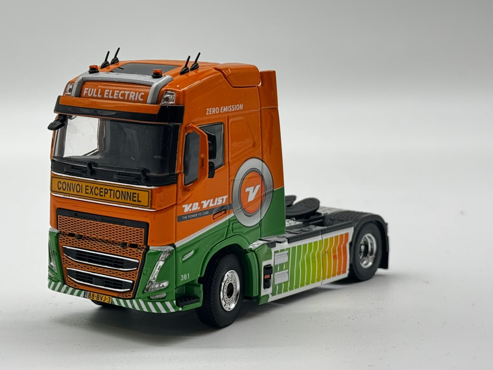 WSI VOLVO FH globetrotter ELECTRIC van der VLIST, Hobby en Vrije tijd, Modelauto's | 1:50, ., Nieuw, Ophalen of Verzenden, .