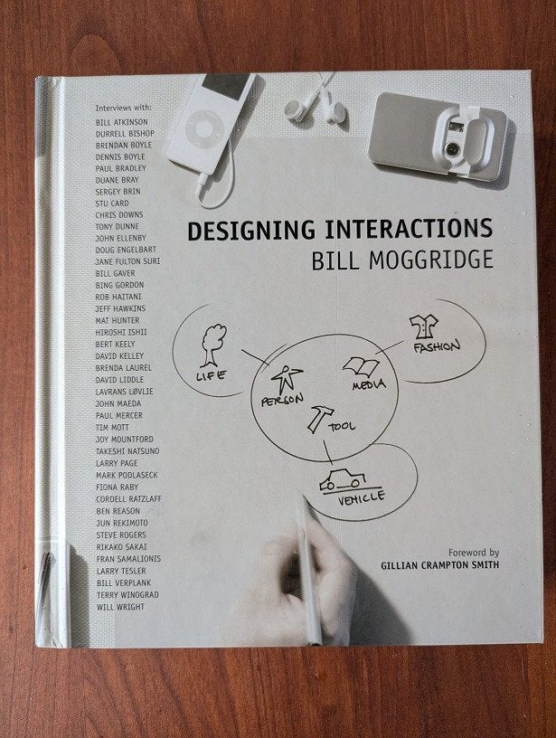 Bill Moggridge. Designing interactions. Als nieuw!, Zo goed als nieuw, Bill Moggridge, Gamma, HBO