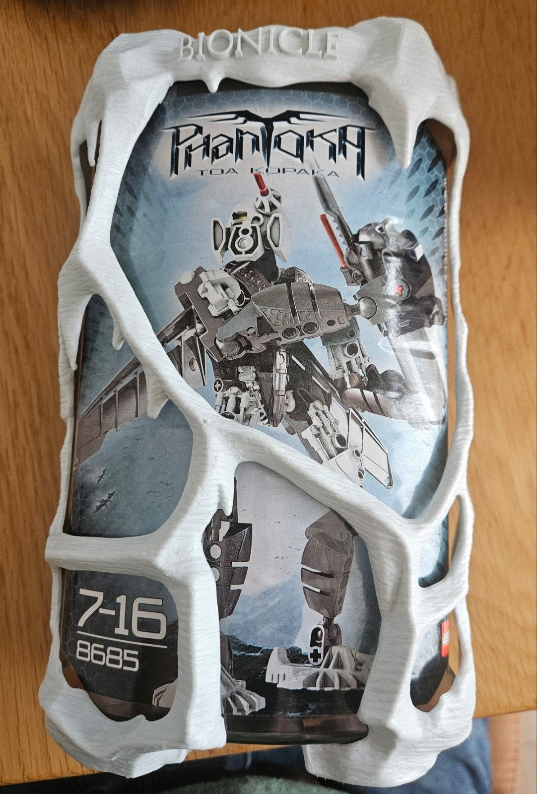 Lego 8685 Bionicle Phantoka Toa Kopaka 8685, Inclusief instructies, Bionicle, Lego, Ophalen of Verzenden