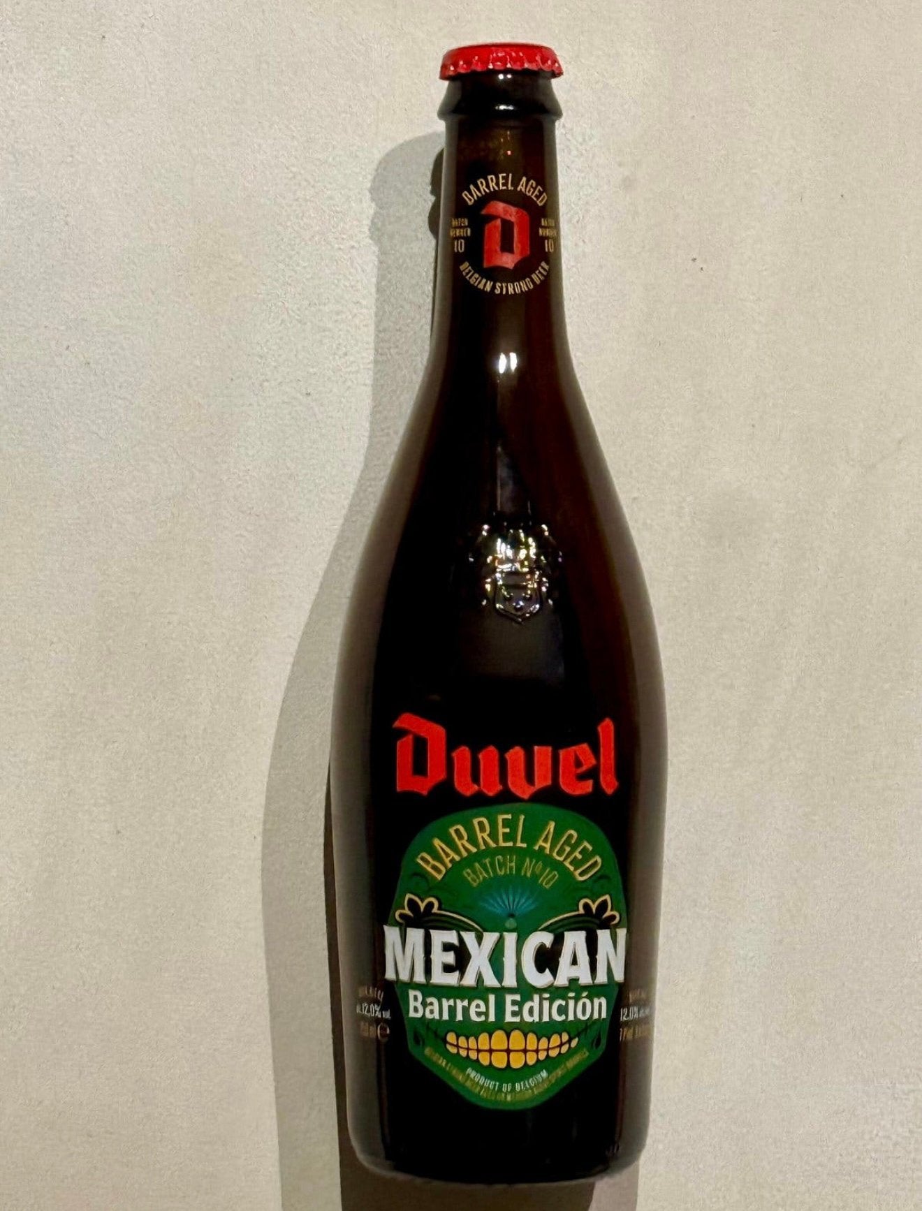 Lege Duvelfles Mexican Barrel Aged #10, Verzamelen, Ophalen of Verzenden, Nieuw, Flesje(s), Duvel