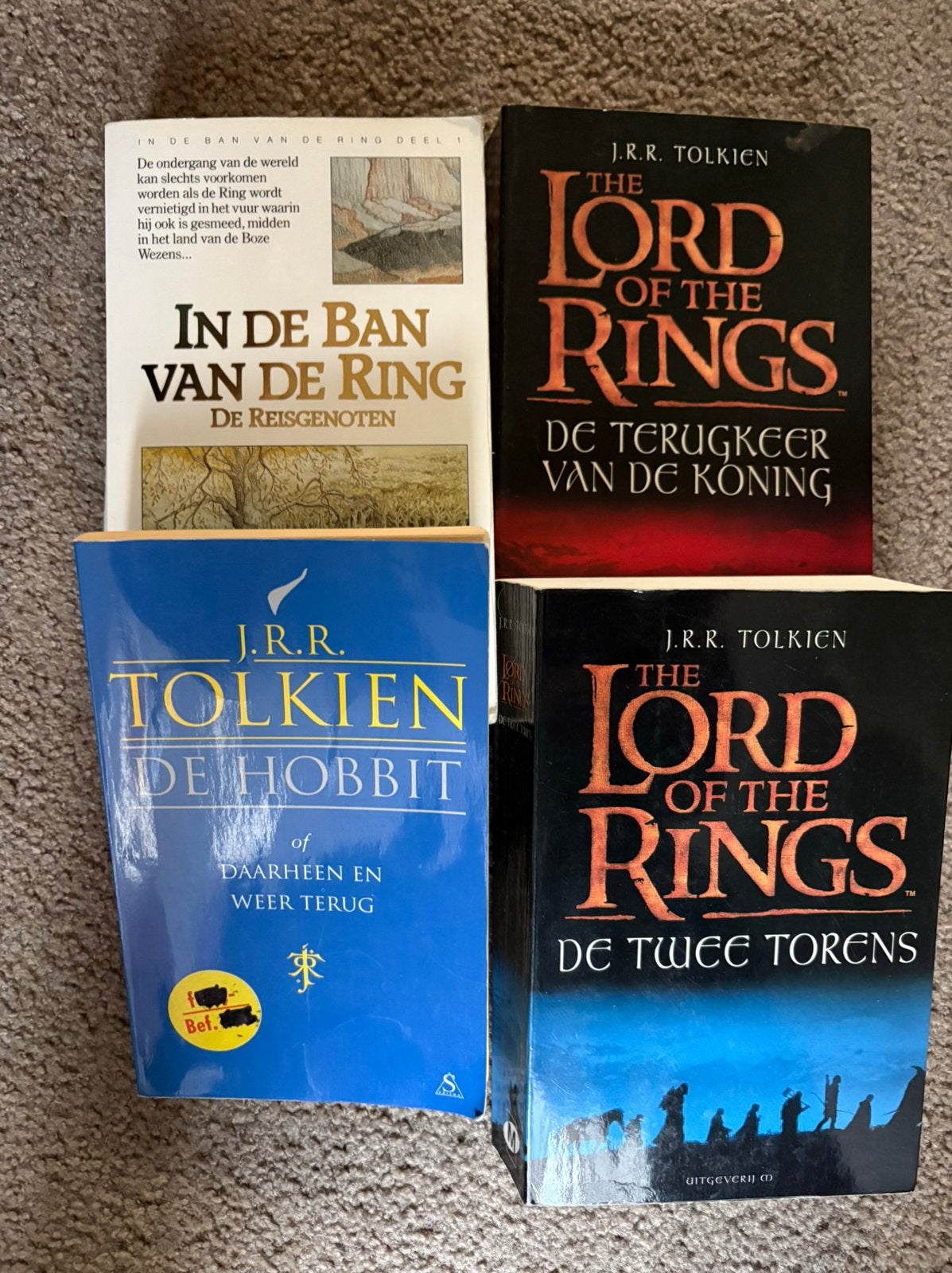 Hobbit en Lord of the Rings, Boeken, Ophalen of Verzenden, Gelezen