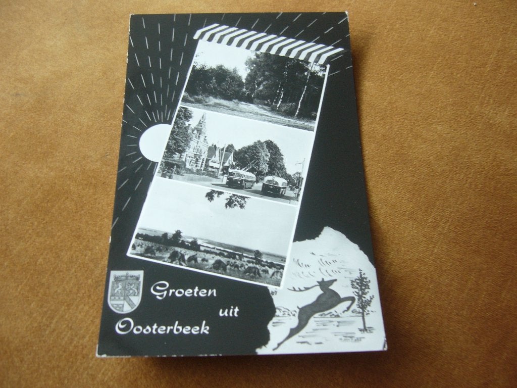 OOSTERBEEK  =  3 LUIK, Ophalen of Verzenden, 1940 tot 1960, Ongelopen, Gelderland