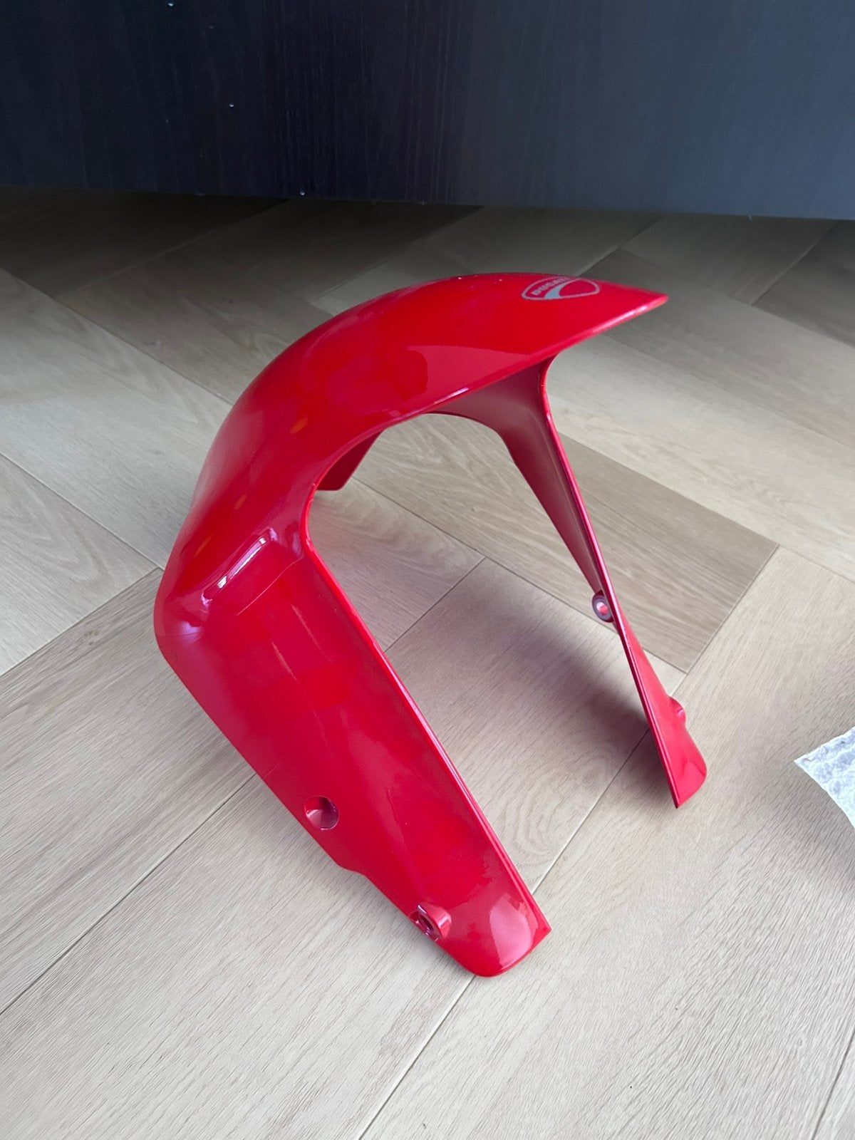 Ducati voorspatbord rood 848 1098 1198, Motoren, Ophalen of Verzenden, Gebruikt