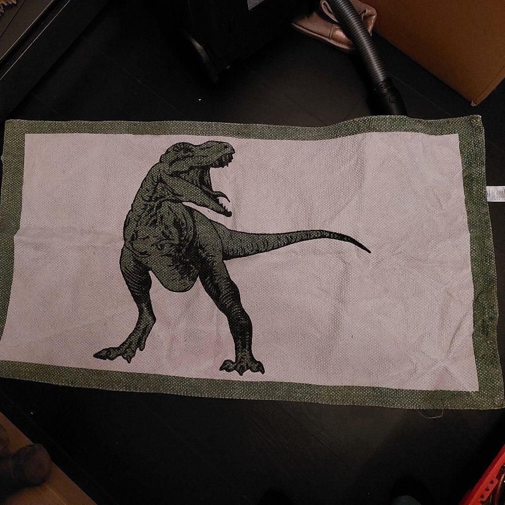 kleed dino van Aldi, als nieuw, Overige merken, Kleed of Kussen, Ophalen of Verzenden, Zo goed als nieuw