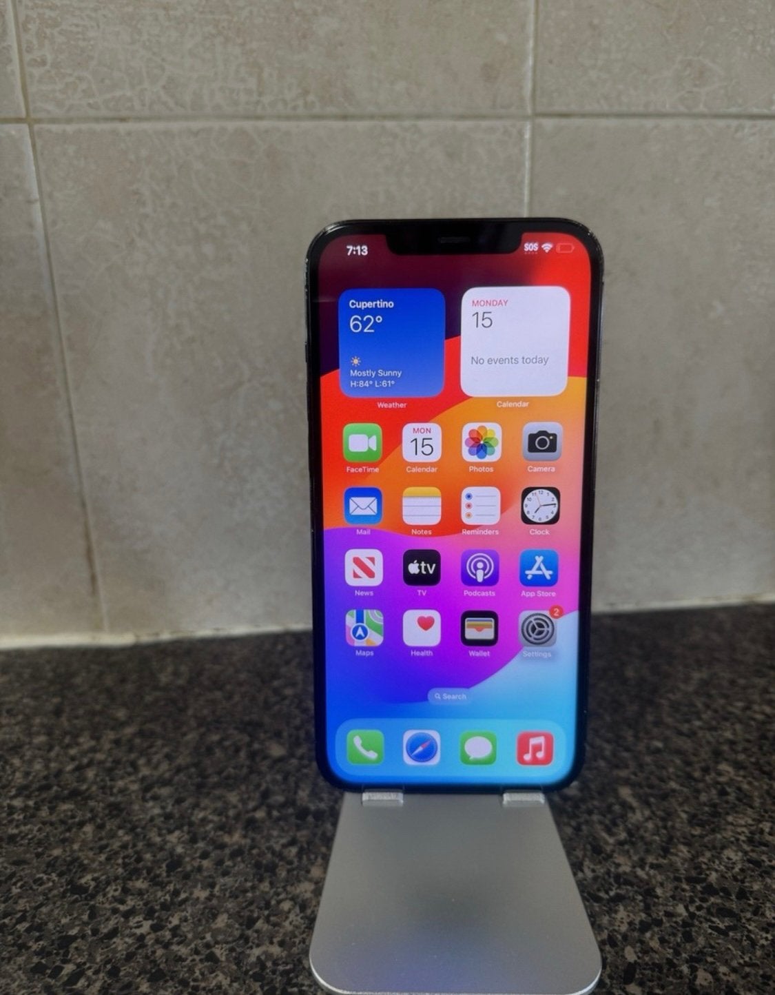 Iphone 12 Pro Max 128GB Blue, Telecommunicatie, Mobiele telefoons | Apple iPhone, 128 GB, Blauw, Zo goed als nieuw, IPhone 12 Pro Max