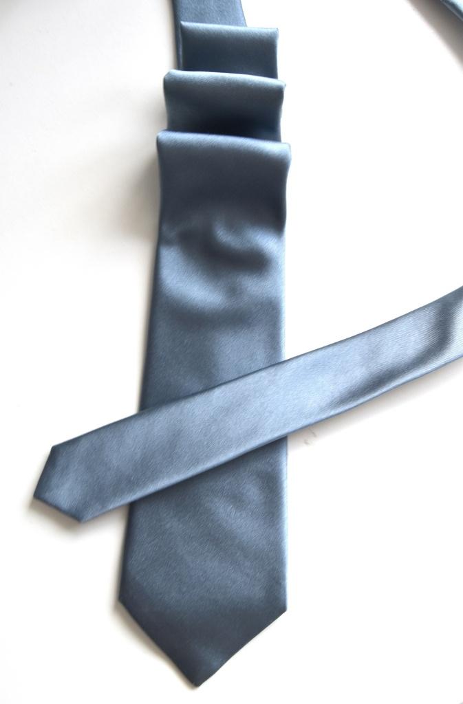 Nieuwe Boss, Hugo Boss 100% zijde stropdas, das, licht blauw, Effen, Nieuw, BOSS Hugo Boss, Verzenden