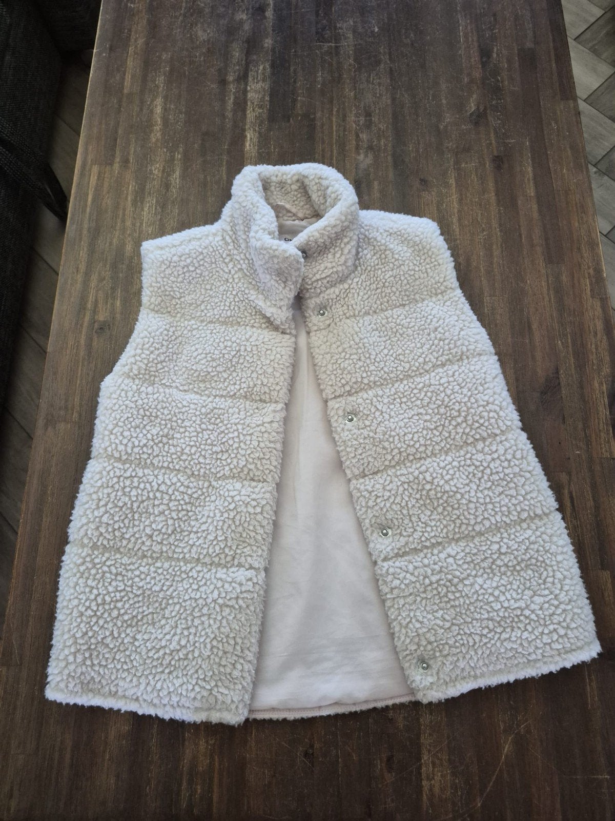 Gilet Only 152 wit, Kinderen en Baby's, Kinderkleding | Maat 152, Overige typen, Meisje, Kids Only, Ophalen of Verzenden