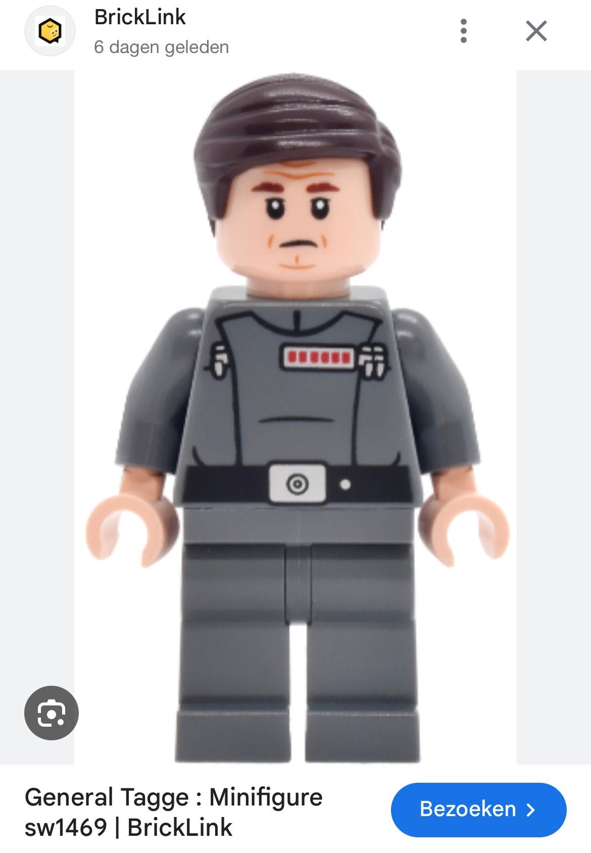 Lego Star Wars General Tagge SW1469 Death Star 75419 NIEUW, Kinderen en Baby's, Star Wars, Lego, Nieuw, Ophalen of Verzenden