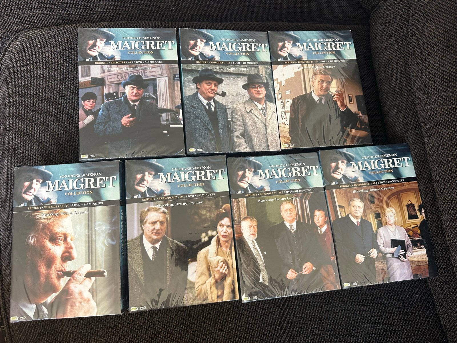 NIEUW IN VERPAKKING: Maigret Collection: Serie 1 t/m 7, Boxset, Drama, Ophalen of Verzenden, Nieuw in verpakking