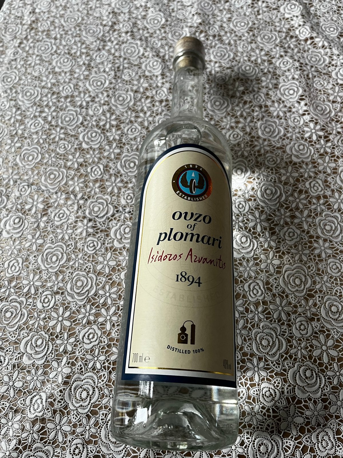 Ouzo 6x, Ophalen of Verzenden, Overige gebieden, Vol