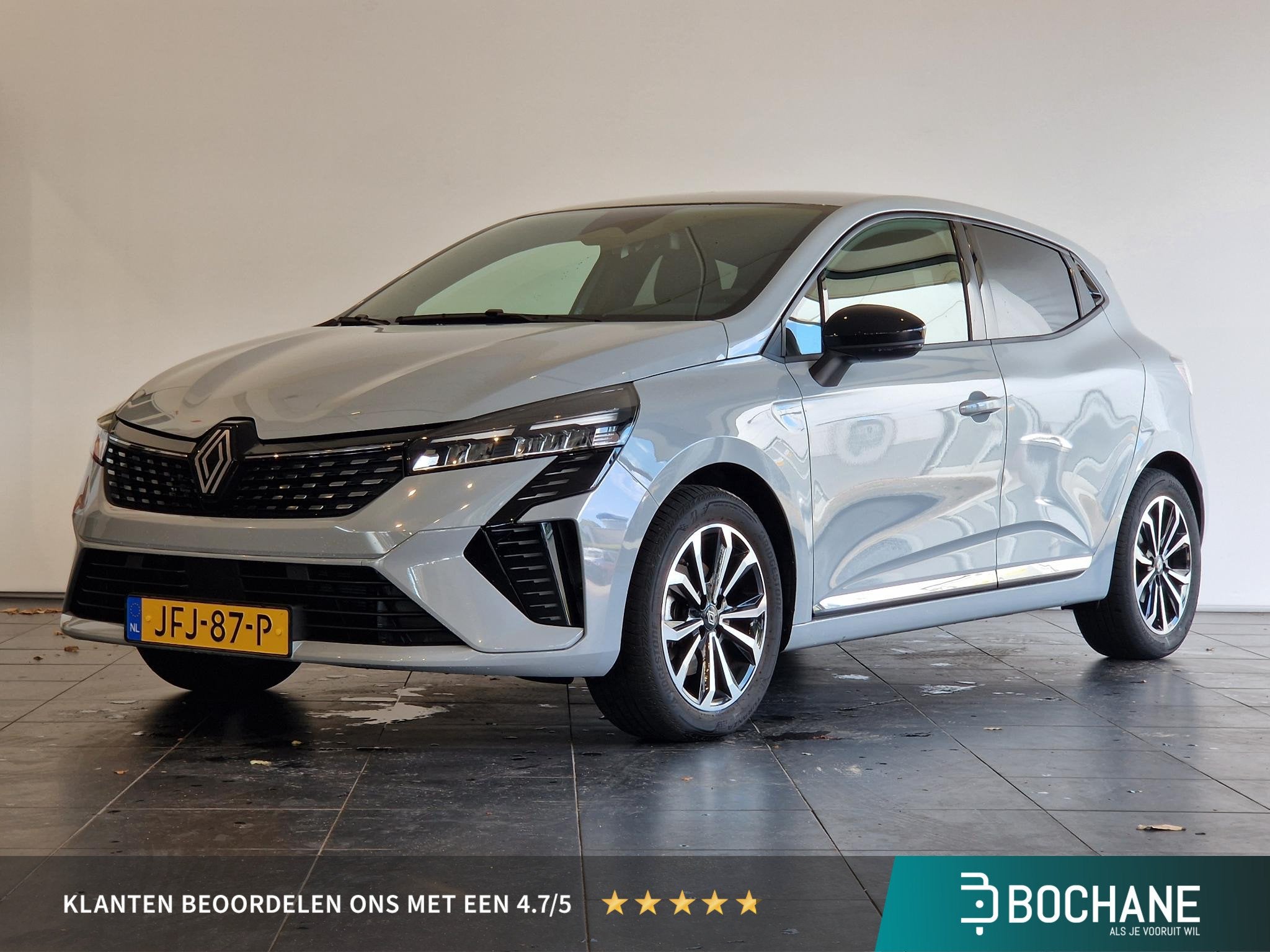 Renault Clio 1.6 E-Tech Full Hybrid 145 techno | NAVIGATIE |, Auto's, Gebruikt, Met garantie (alle), Leder en Stof, Origineel Nederlands