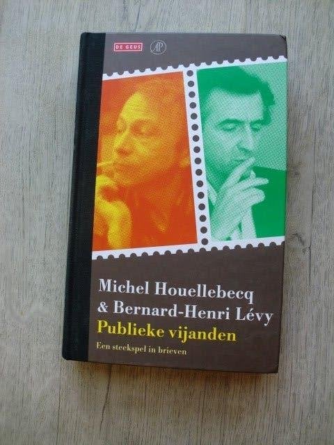 Michel Houellebecq & Bernard- Henri Levy - Publieke vijanden, Boeken, Literatuur, Ophalen of Verzenden, Nieuw