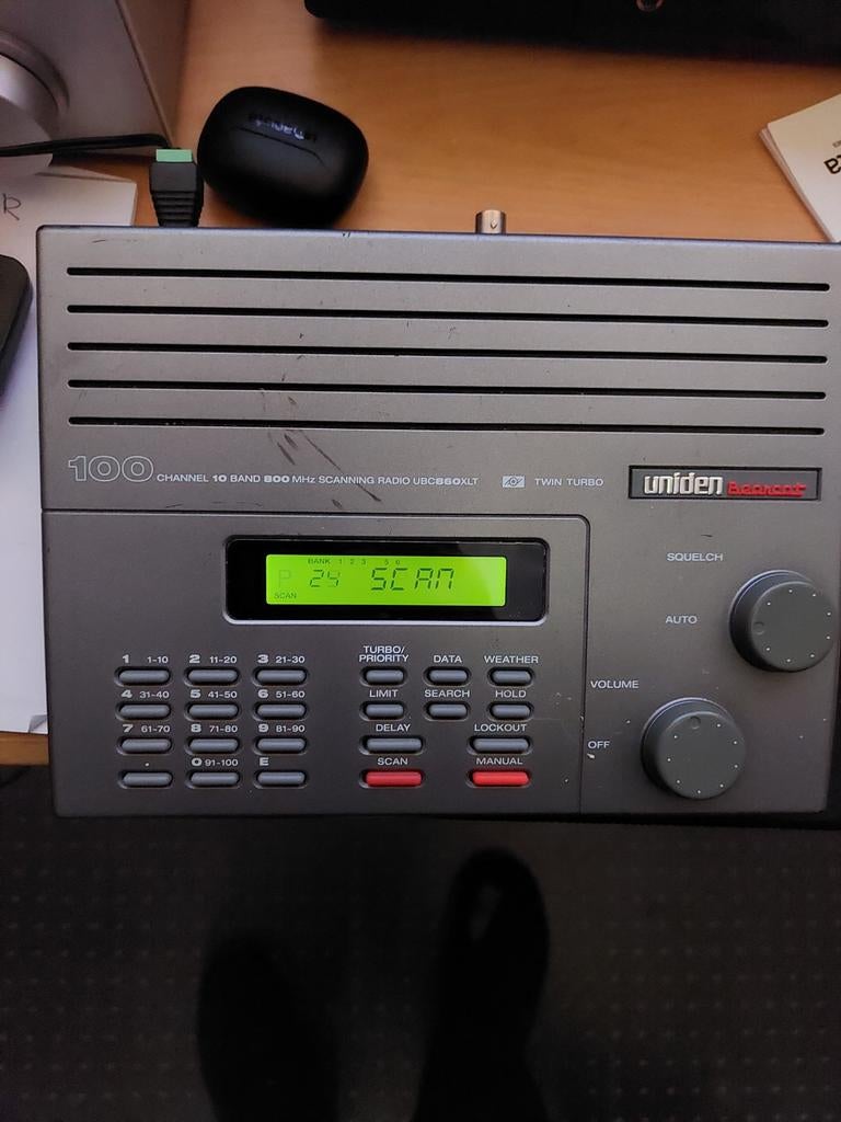 Uniden 860xlt scanner, Ophalen of Verzenden, 500 kanalen of meer