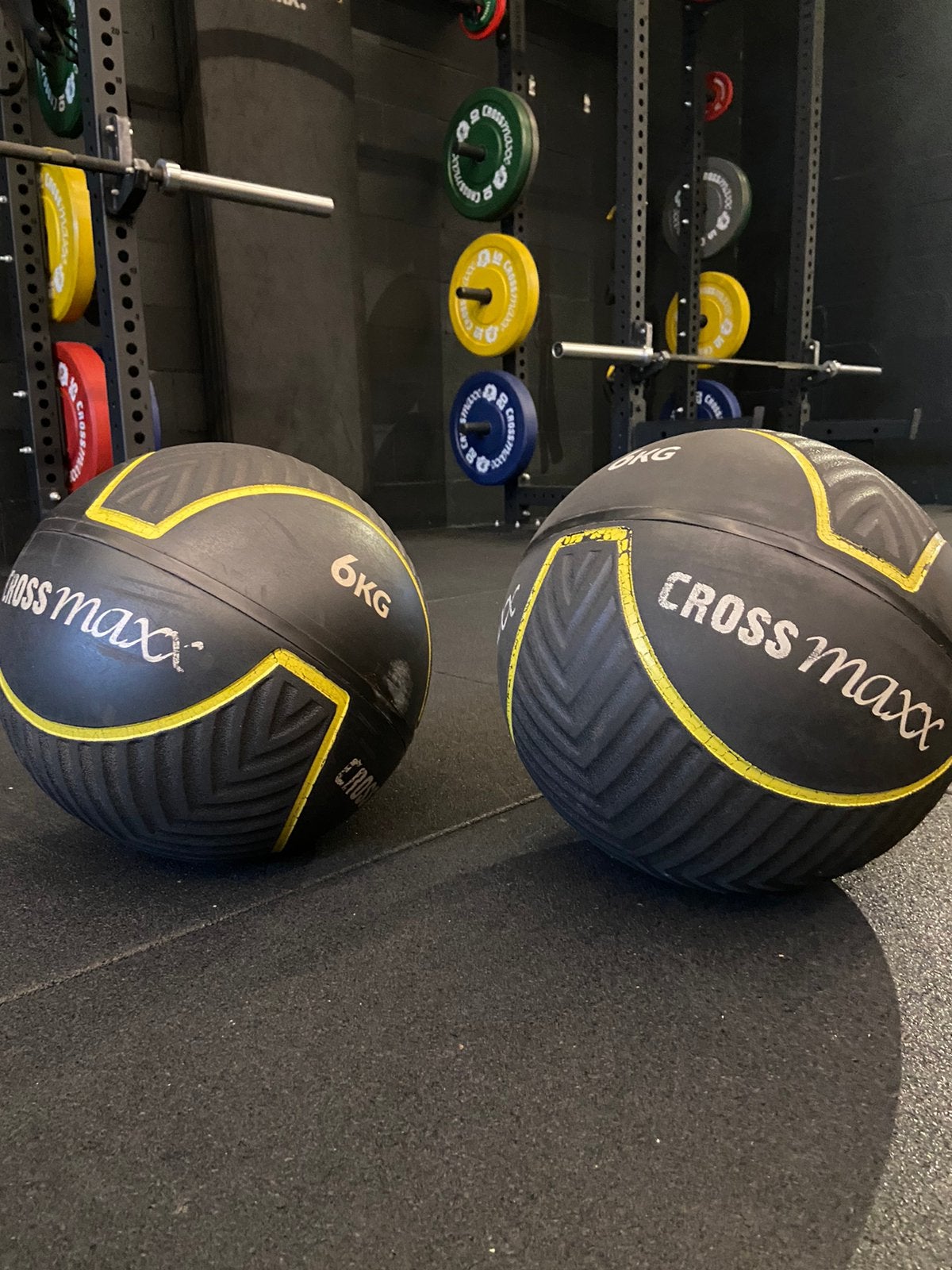 Twee Crossmaxx Wall Balls 6kg, Ophalen of Verzenden, Zo goed als nieuw, Armen, Medicijnbal
