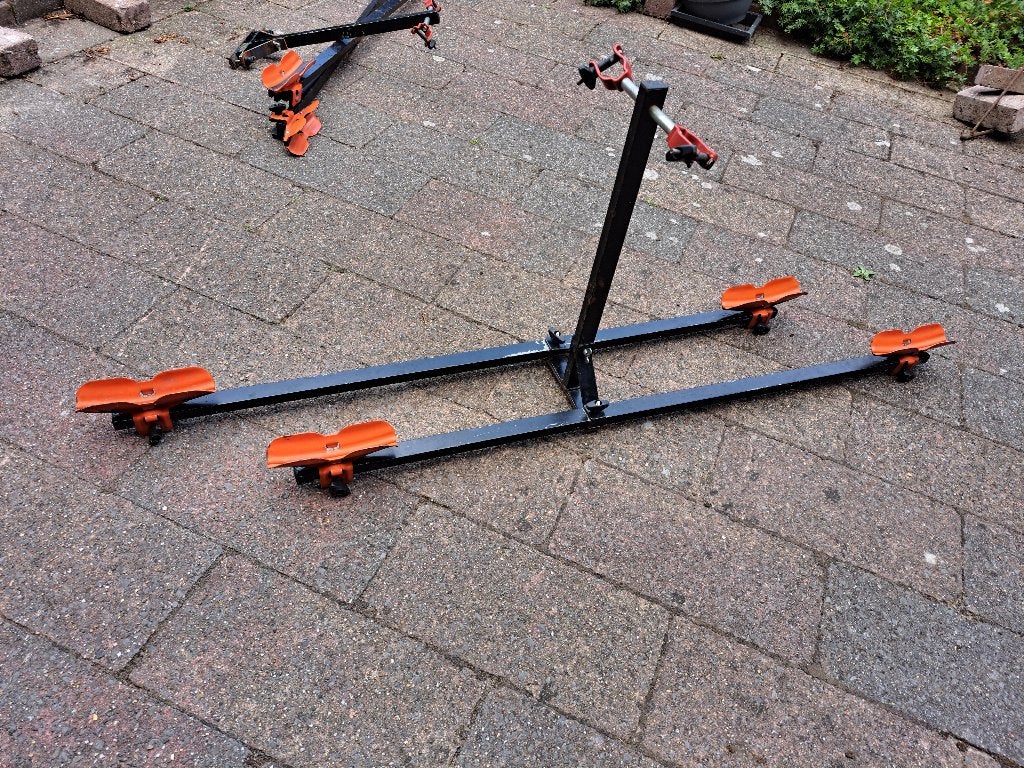 2 Fabbri fietsendragers voor op het dak – fietsen rehctop, Ophalen, Gebruikt
