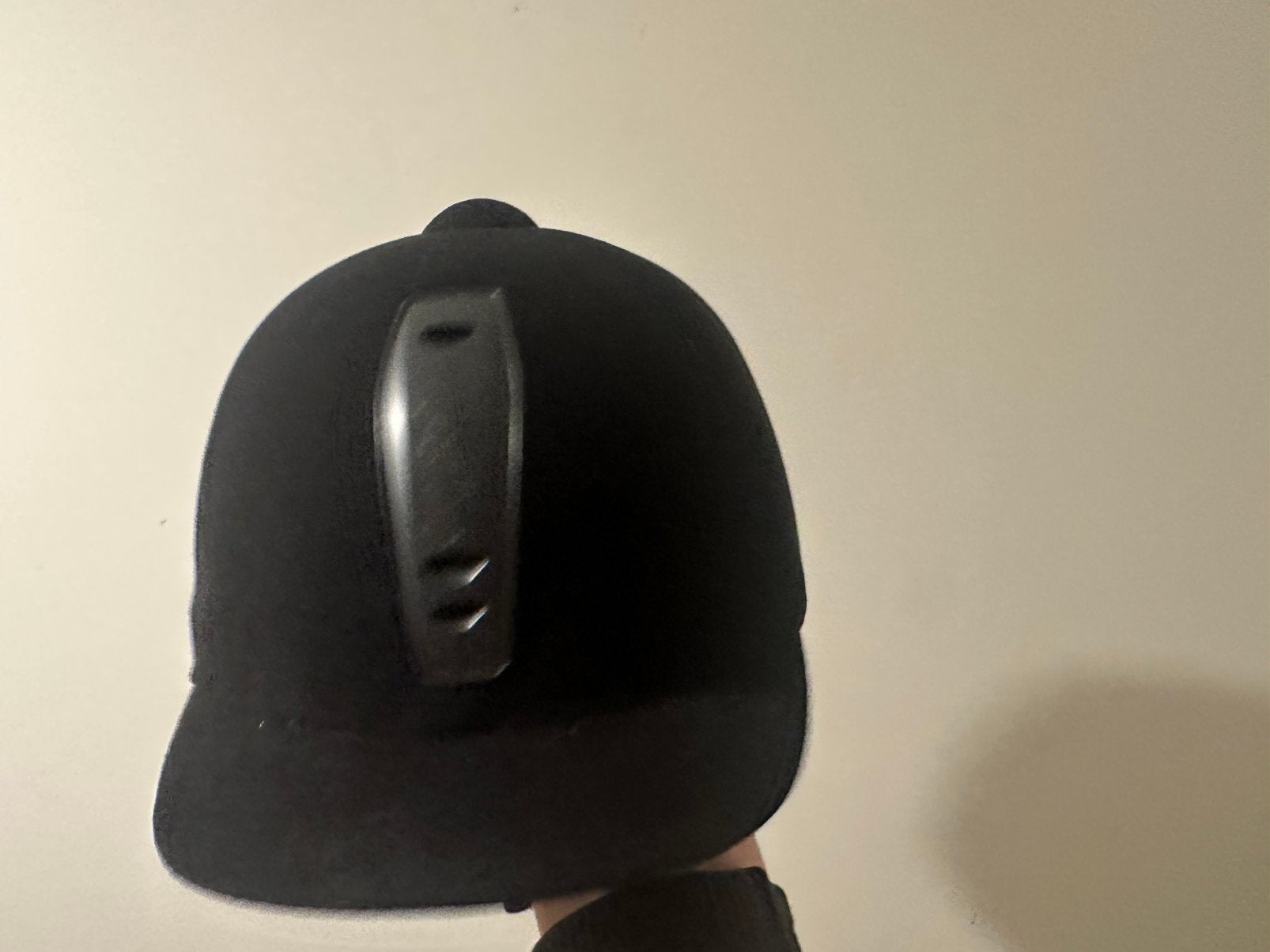 Cap zwart maat 54, Dieren en Toebehoren, Paardrijkleding, Ophalen of Verzenden, Nieuw, Dressuur, Rijhelm/cap