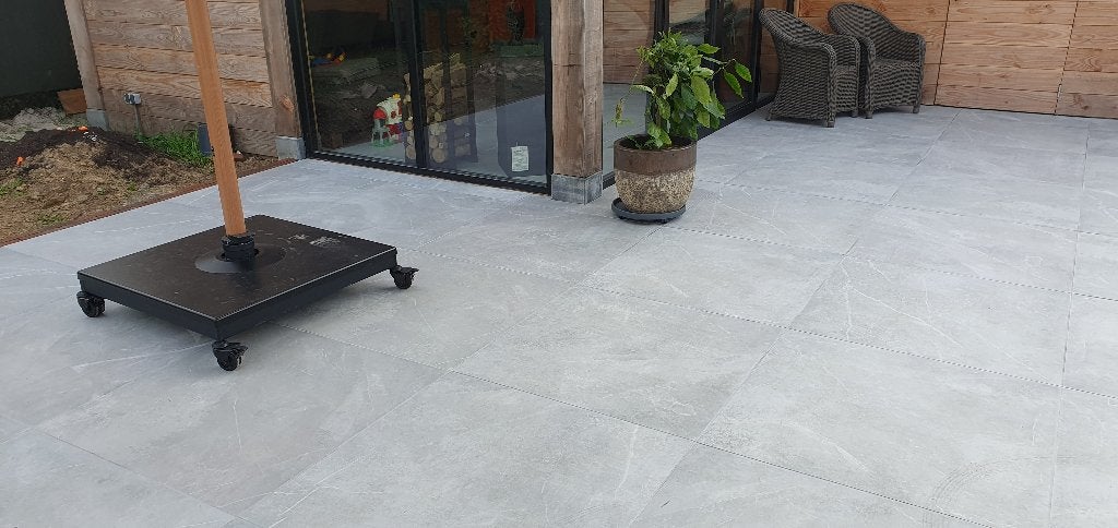 Tegels 90x90x3, Ophalen, Nieuw, Keramiek, Terrastegels