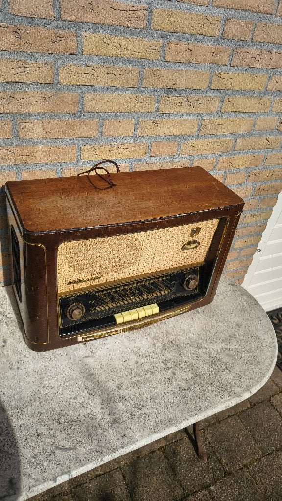 Grundig buizenradio type 3043, Audio, Tv en Foto, Radio's, Ophalen, Gebruikt, Grundig, Nb
