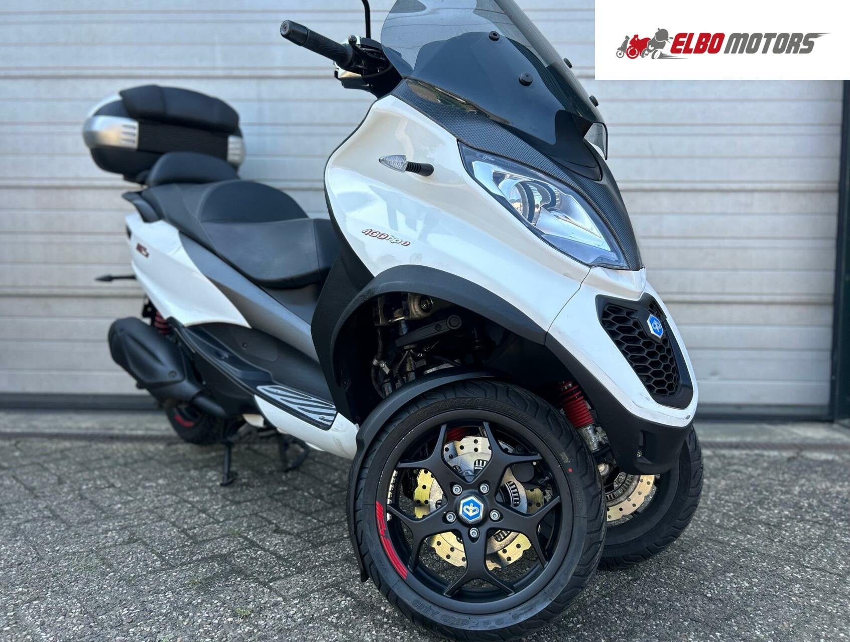 Piaggio MP3 400 LT HPE Sport 2022 WIT Autorijbws Garantie, Scooter, Automaat, 12 t/m 35 kW, Gebruikt