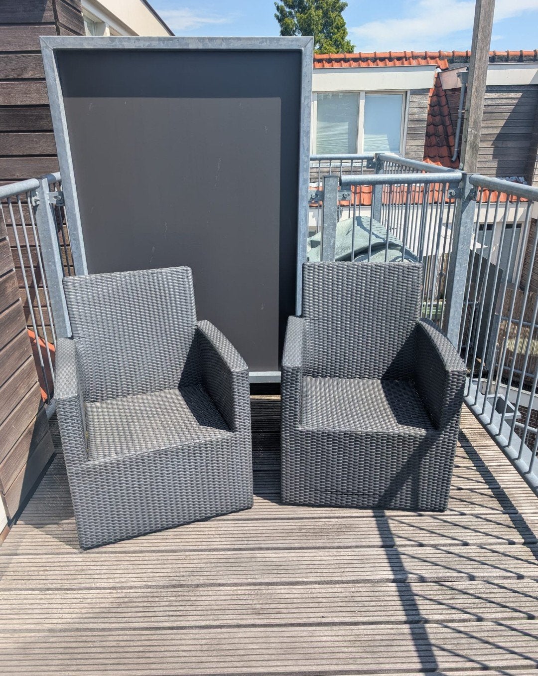 Tuin stoelen, Ophalen, 2 zitplaatsen