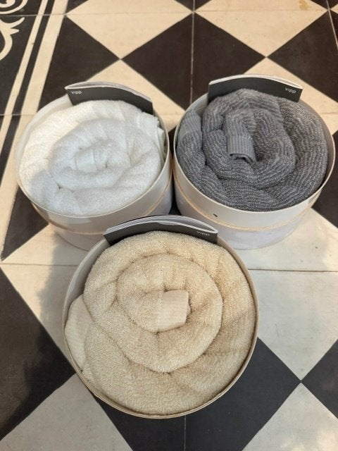 Vipp Handdoek, Vipp 102, Vipp 103, Vipp 104, Ophalen, Nieuw, Wit, Handdoek