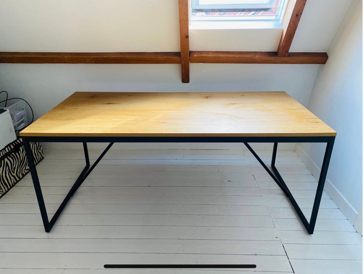 Tafel (ook te gebruiken als bureau), Ophalen, Rechthoekig, 50 tot 100 cm