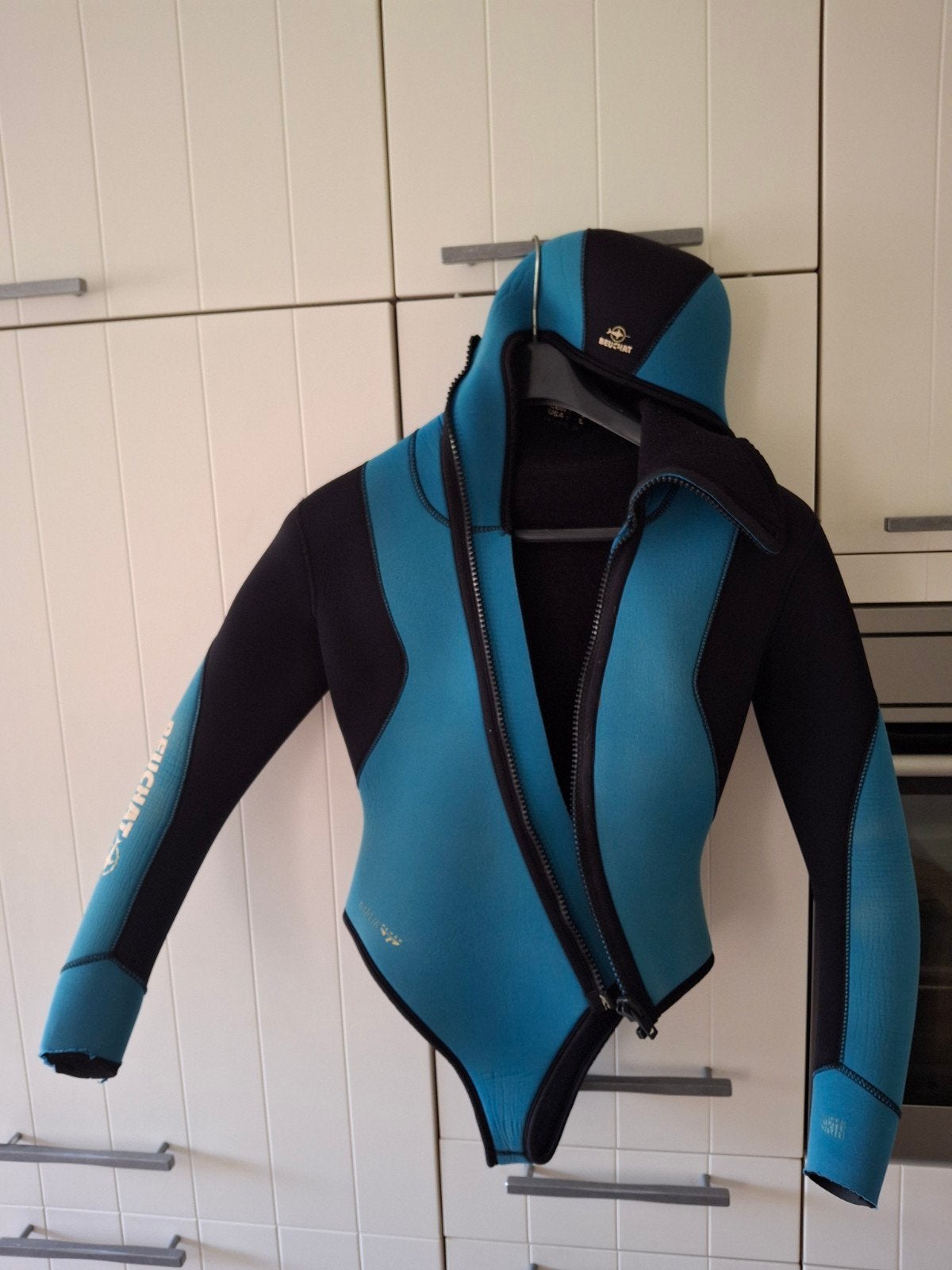 Beuchat Titanium Dames Duikpak 7mm Neopreen Maat 40/42, Ophalen, Gebruikt, Duikpak