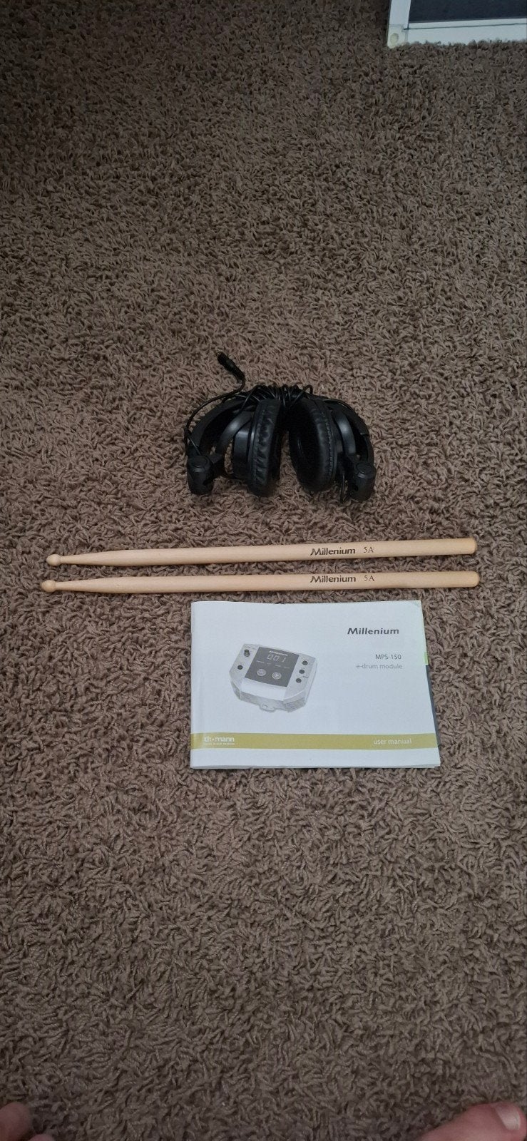Millenium MPS-150 E-Drumkit met accessoires, Ophalen, Zo goed als nieuw, Overige merken, Elektronisch