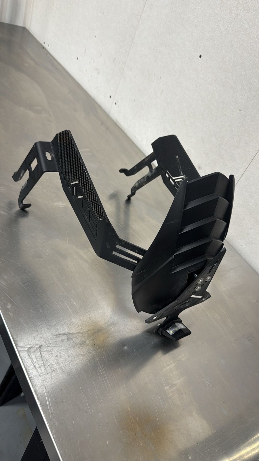 Kawasaki Z800 Carbon Kentekenplaathouder, Motoren, Ophalen of Verzenden, Gebruikt