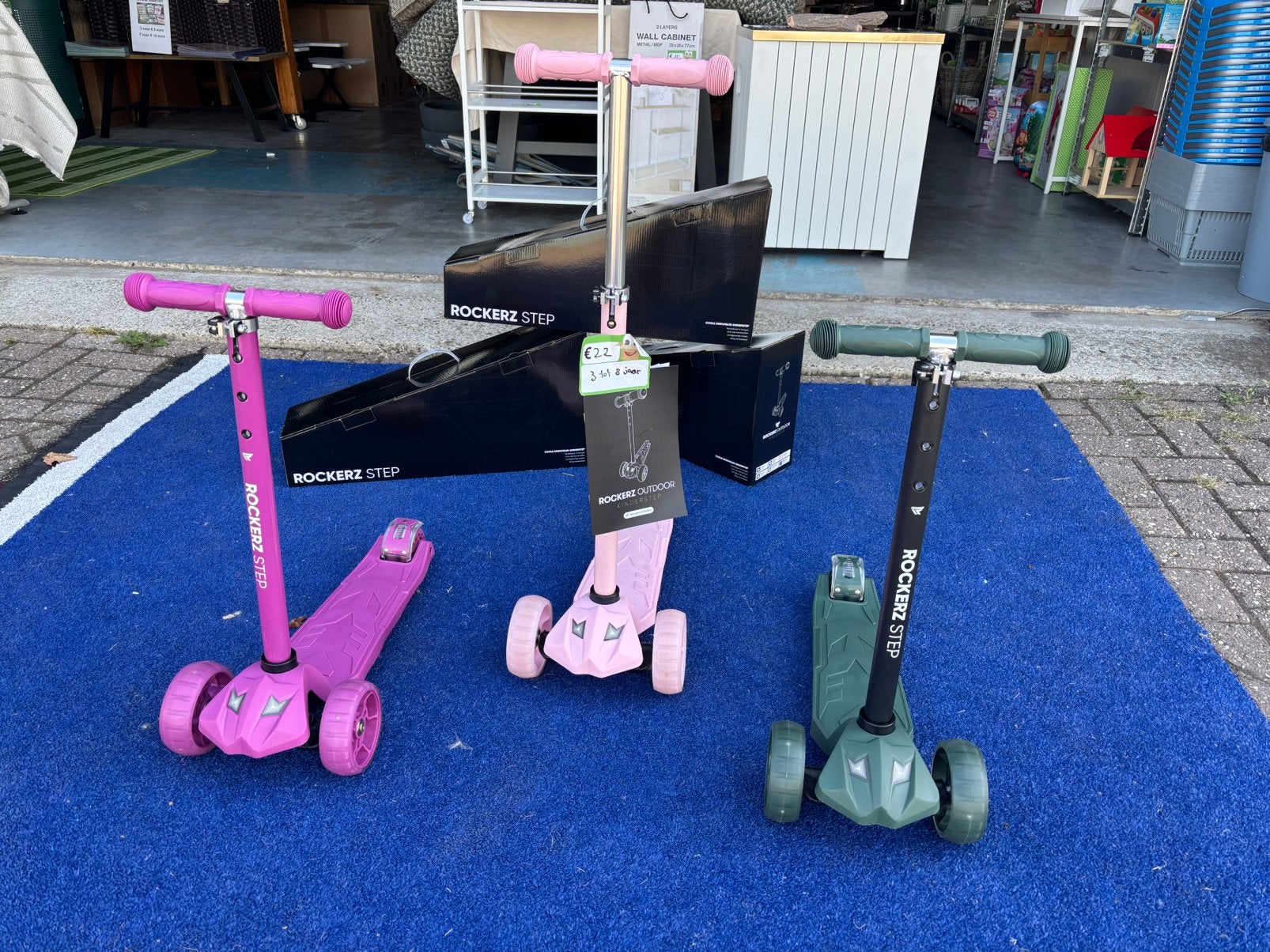 Step Rockerz paars groen of roze 22 euro p/s, Nieuw, Nb, Nb, Ophalen