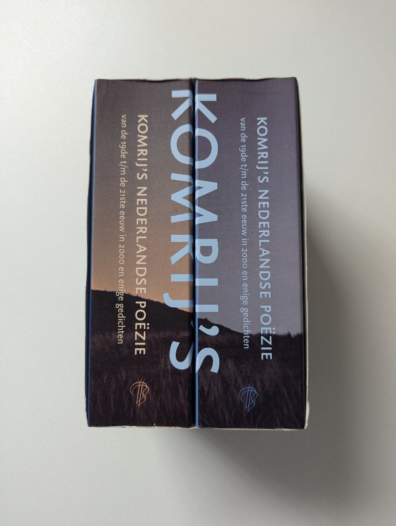 Komrij's Nederlandse Poëzie (2 delen) - Zo goed als nieuw, Gerrit Komrij, Ophalen of Verzenden, Zo goed als nieuw, Eén auteur