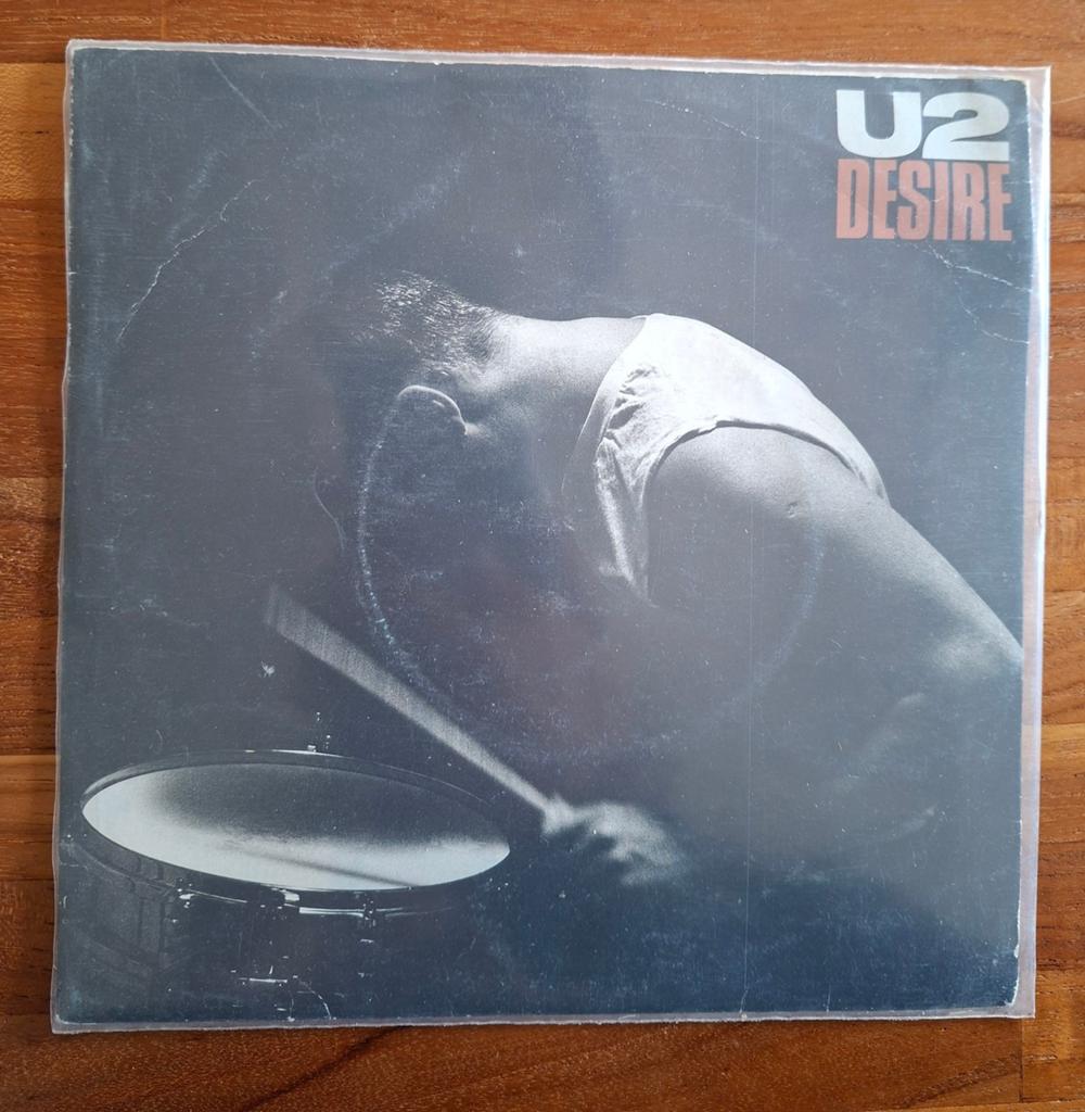 U2  - Desire - Single is TOP, Gebruikt, 7 inch, Single, Ophalen of Verzenden