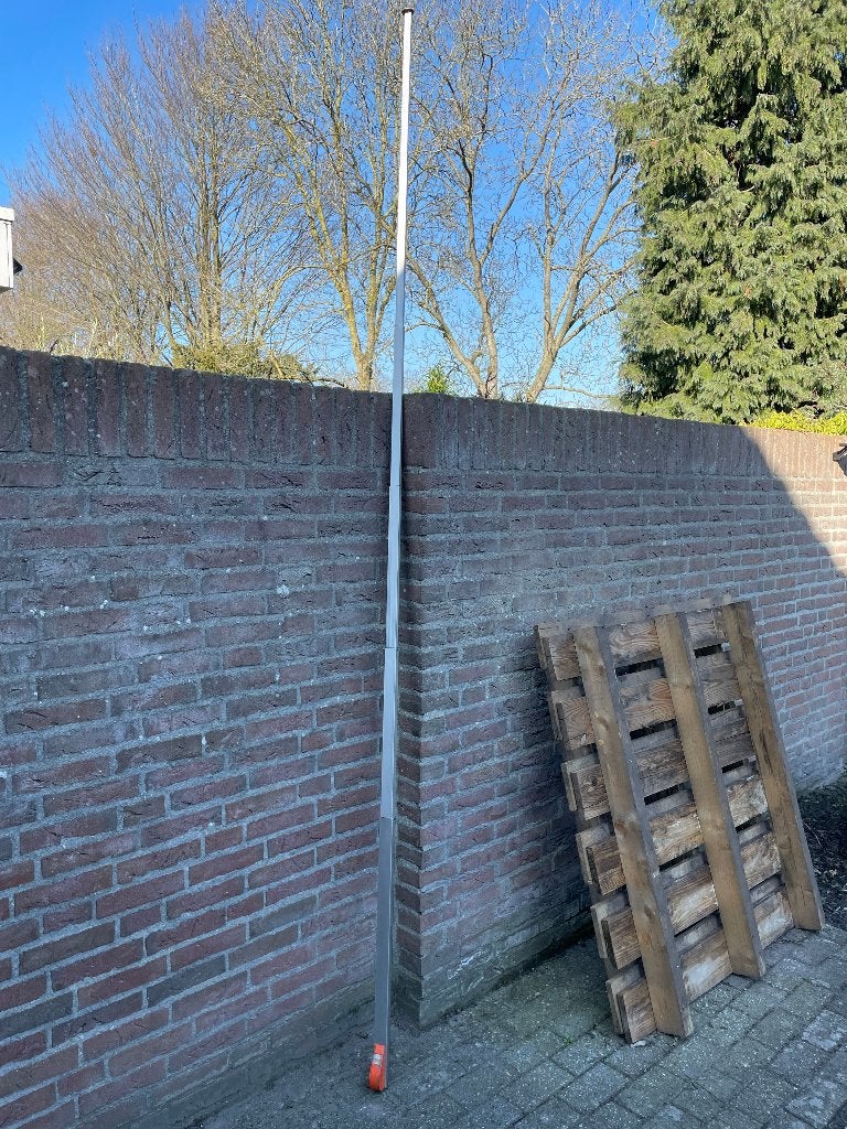 telescopische meetlat, Ophalen