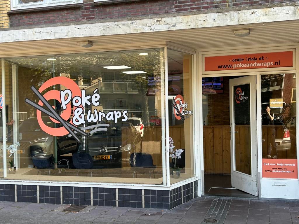 Pokebowl zaak ter overname, Zakelijke goederen