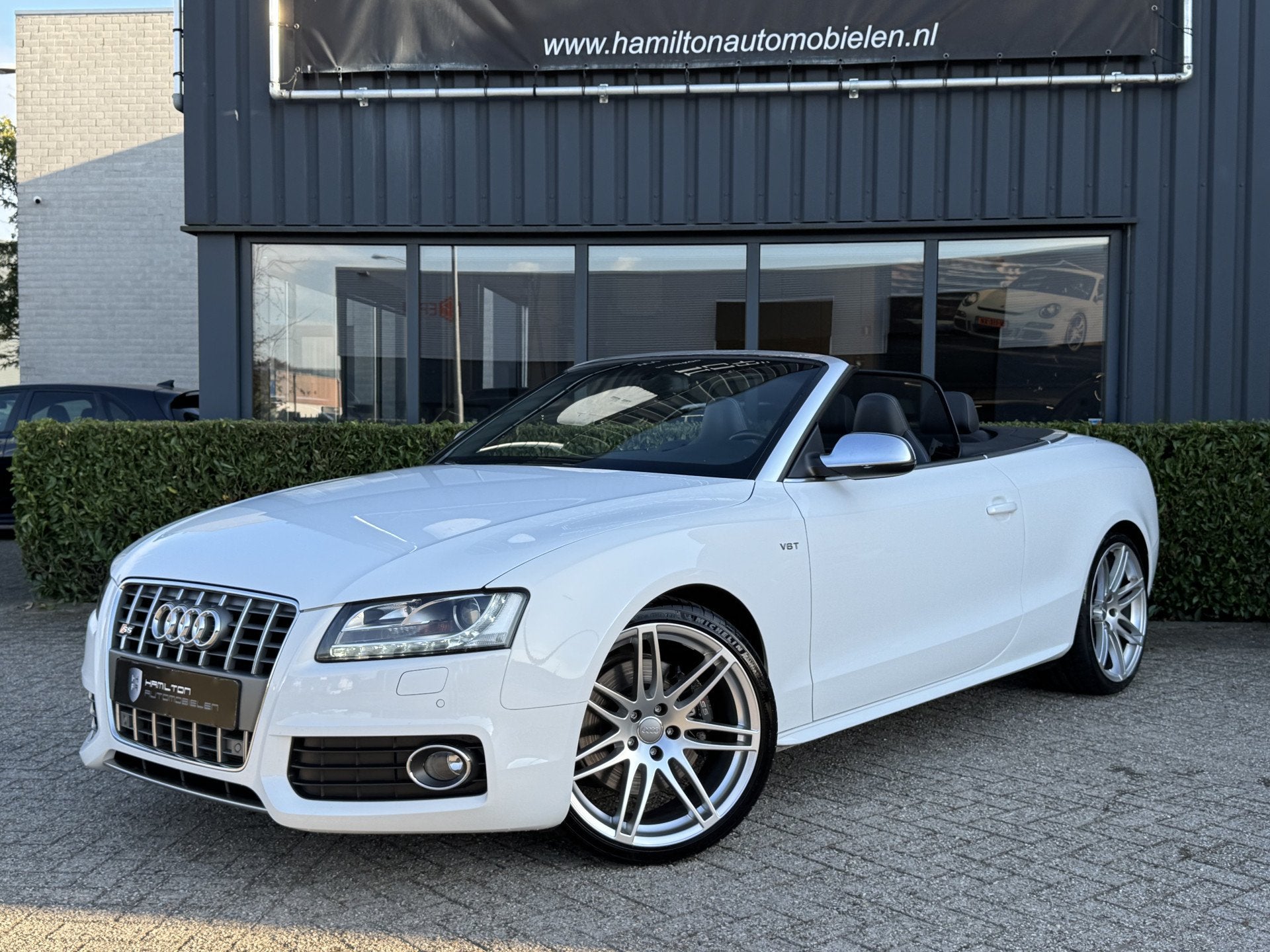 Audi S5 Cabriolet 3.0 TFSI 334pk Quattro Aut. Pro Line Uniek, Automaat, Gebruikt, Zwart, 2995 cc