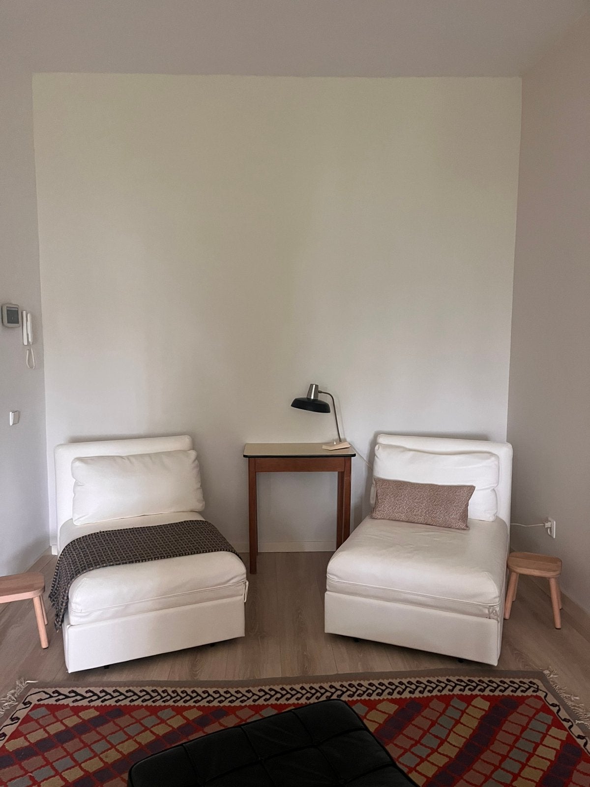 Ikea Vallentuna slaapbank x 2, Ophalen, Eenpersoons, Wit, Zo goed als nieuw